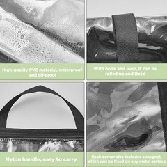 3 Pcs Blueprint Holder Foldable Waterproof Plans Shield 24 x 36 Inch