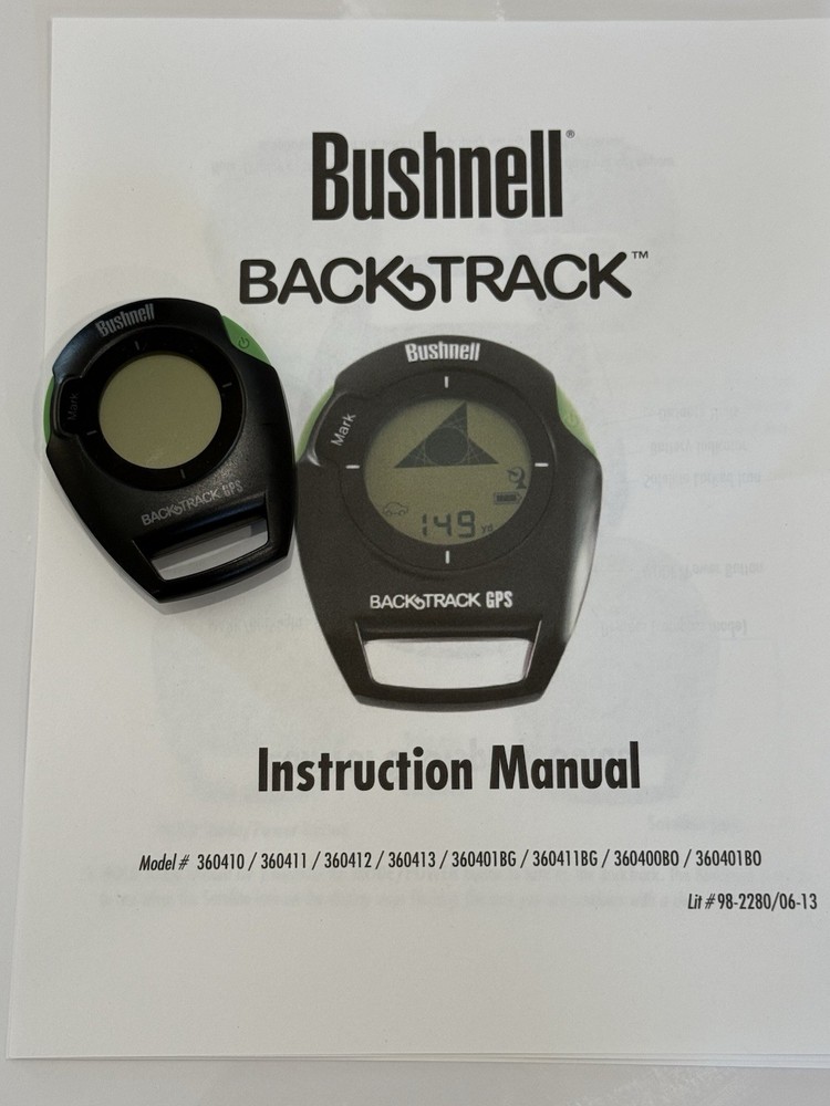 Bushnell BackTrack G2 Personal GPS Locator – Compact Digital Compass 360411