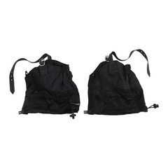 Ankle Gaiters 20D Nylon Fabric Adjustable Sizing Lightweight Protection