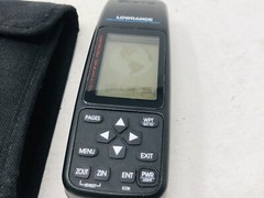 Lot of 2 Lowrance Globalmap 100 Plus & GlobalNav 212 Handheld GPS – Turns On