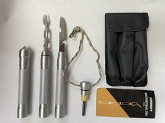Garsat 6-in-1 Tactical Multifunctional Hiking Camping Stick Survival Tool￼