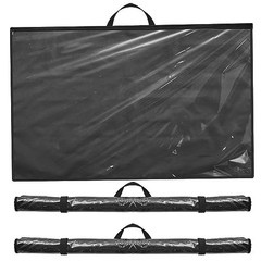 3 Pcs Blueprint Holder Foldable Waterproof Plans Shield 24 x 36 Inch