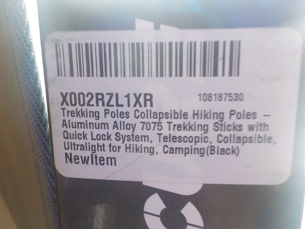 Covacure Trekking Poles Collapsible Hiking Poles aluminum Alloy 7075 all weather