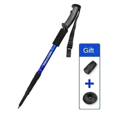 1 PCS Aluminium Alloy Teleskopic Hiking Poles Trekking Walking Stick Ultralight