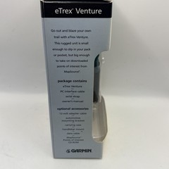 VINTAGE 2000s Garmin Etrex Venture GPS Receiver In Original Packaging TESTED WOR