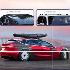 Soft Roof Rack Pads for For kayak Rack with Straps Ropes Buckles and Storage