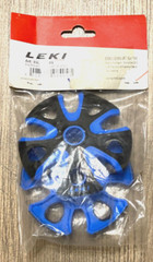 LEKI BIG Mountain BASKET 2K 95mm 1 Pair Blue
