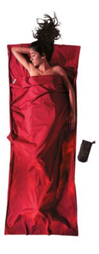 Cocoon Cotton TravelSheet, Monk’s Red