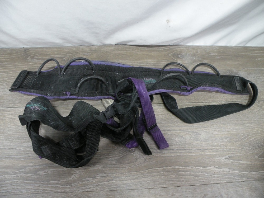 Misty Mountain Threadworks Cadillac Big Wall Trad Climbing Harness Size Medium