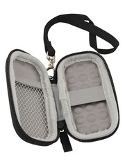 Waterproof Case for EKG Heart Rate Monitor with Cable Organizer Pocket