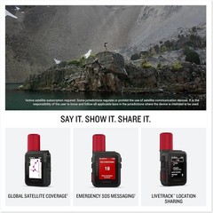Garmin inReach Mini 3 Plus Compact SOS Satellite Communicator w/ Touchscreen