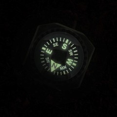 Durable Slip On Wrist Compass Luminous Liquid Filled for Hiking Camping Survival