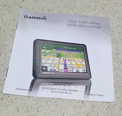Pre-Loved Garmin 1450 LMT Lifetime Maps and traffic Navagation Nuvi 📌📌