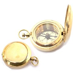 Nautical Collectible Retro Style Compass Decorative Gift Item Brass Finish Compa