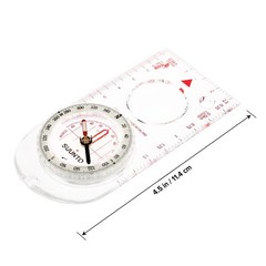 SUUNTO A-30 Compass: Compact, hiking compass with luminous markings in low li…