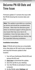 DeLorme Earthmate PN-60 Handheld Read