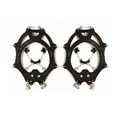 8-Tine Steel Crampons Icy Terrain Grip Enhanced Stability For Climbing