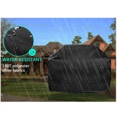 Outdoor Gas Grill Cover with Waterproof Oxford Cloth and Sun Protection Fabric