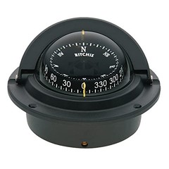 Ritchie Voyager Flush Mount 3 In CombiDamp Dial Compass Black F-83