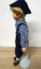 Artist doll porcelain doll 41 cm young rare vintage
