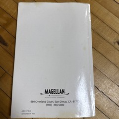 Magellan GPS 315 / 320 User Manual Only
