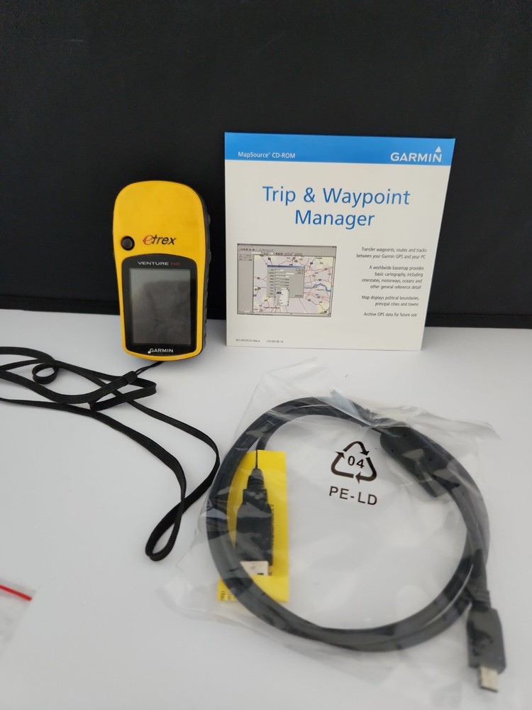 Garmin eTrex Venture HC Handheld GPS Navigation Hiking, Tested Works