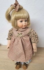 Artist doll porcelain doll doll 40 cm collector rarity Vintage