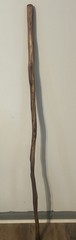 54” Natural Vine Twisted Dogwood Walking Stick Cane Wood Staff Trekking 4” Grip