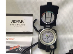 AOFAR Military Compass AF-4580 Survival Hunt Hiking Waterproof Outoor camping