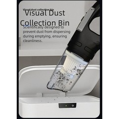 Rechargeable Cordless Car Vacuum Cleaner Portable Handheld with Strong Suction