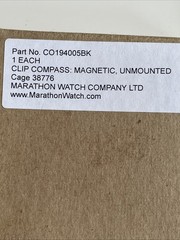 MARATHON WRIST COMPASS CLIP ON GENUINE, CO194005 , GLOW IN DARK New In Box Army