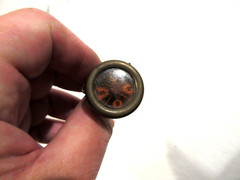 Vintage Marbles Brass Lapel Compass
