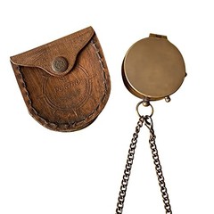 Brass Compass with “Go Confidently in the Direction of Your Dreams” Quote by
