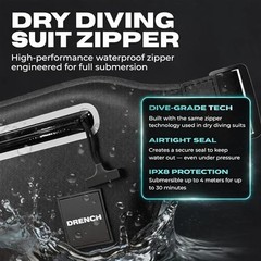 100% Underwater Waterproof Fanny Pack | Submersible Waterproof Phone Black