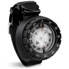 Scuba Compass, Professional Waterproof 5ATM Dive Wrist Compass with TPU Band …