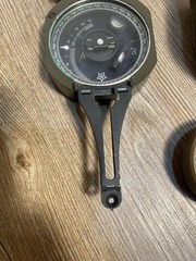 M2 Brunton Pocket Transit Compass & US Army Corps Wrist Compass US Military