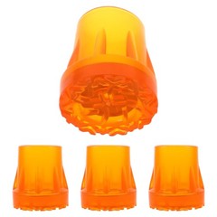 8 Pcs Underarm Crutch Foot Pads Cane Tips for Stability Feet Caps