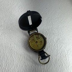 Engineers LIquid Filled Lensatic Compass W/Original Box WFS #114 Japan Scouts