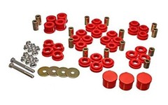 Energy Suspension 5.3141R Control Arm Bushing Set, Red