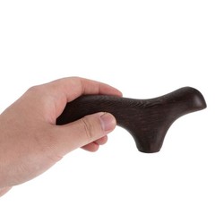 T-Shaped Cane Handle – Wooden Replacement Grip for Walking Sticks & Trekking
