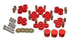 Energy Suspension 5.3141R Control Arm Bushing Set, Red