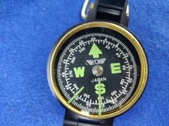 Vintage LENSATIC COMPASS Compass in Original Box japan model -300-p mint nos