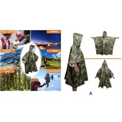 Compact Foldable Design Outdoor Raincoat Adult Size Fit Lightweight Design