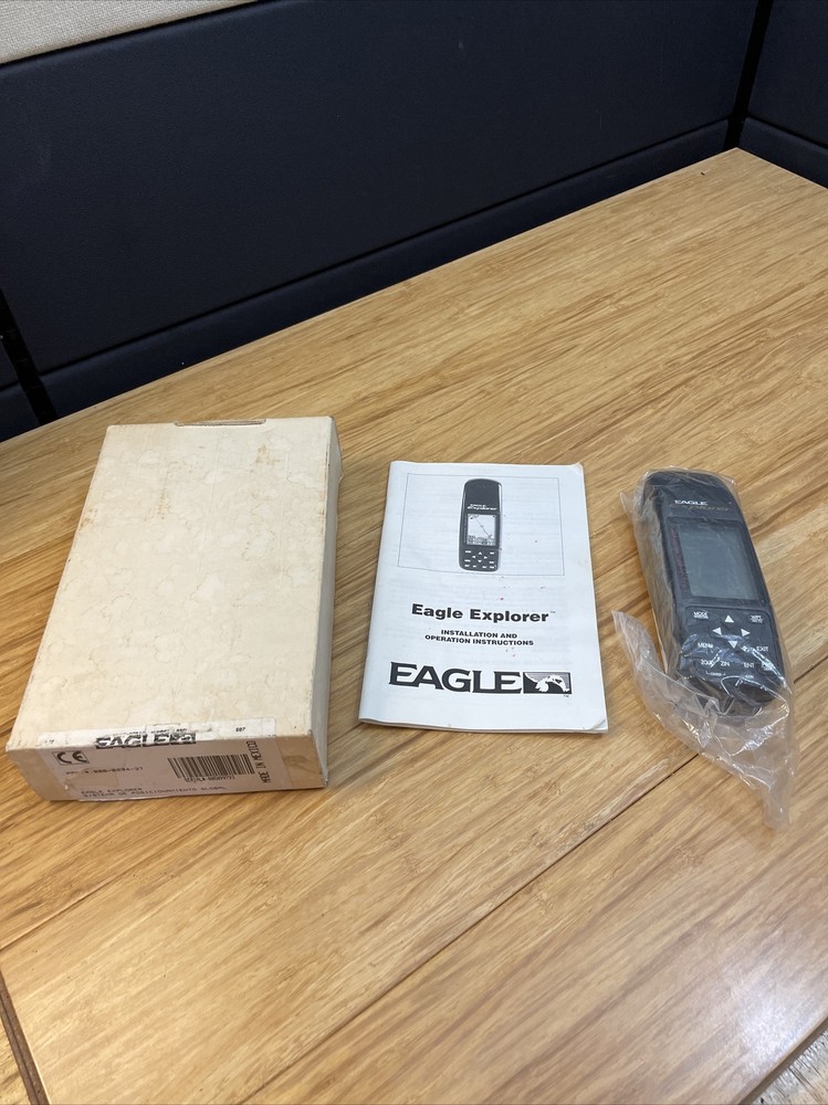 Eagle Explorer GPS 12 Channel w/ User Manual Part #000-0094-37 KG JD