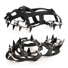 Steel 18 Teeth Ice Spikes For Shoes Hiking Climbing Anti Slip Snow Traction