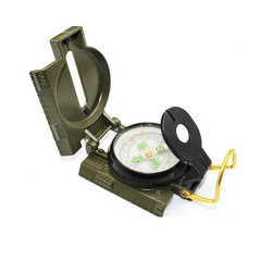 New Style Outback MILITARY LENSATIC Ranger Compass with Ruler Army Green Pocket
