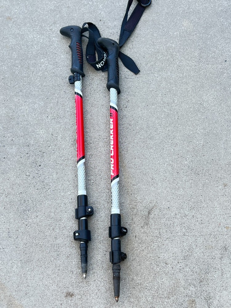 Set of Yukon Charlie’s Pro Crekker Trekking Poles 110-135CM ..13U