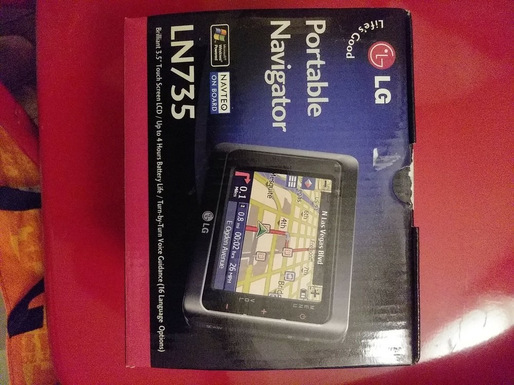 LG LN735 Portable Navigator