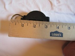 Vtg. Black Engineer Directional Compass camping