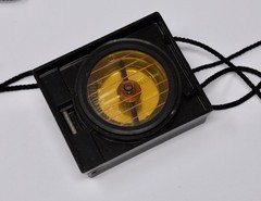Vintage Freiberger Prazisions Mechanik F73 German DDR Military Compass